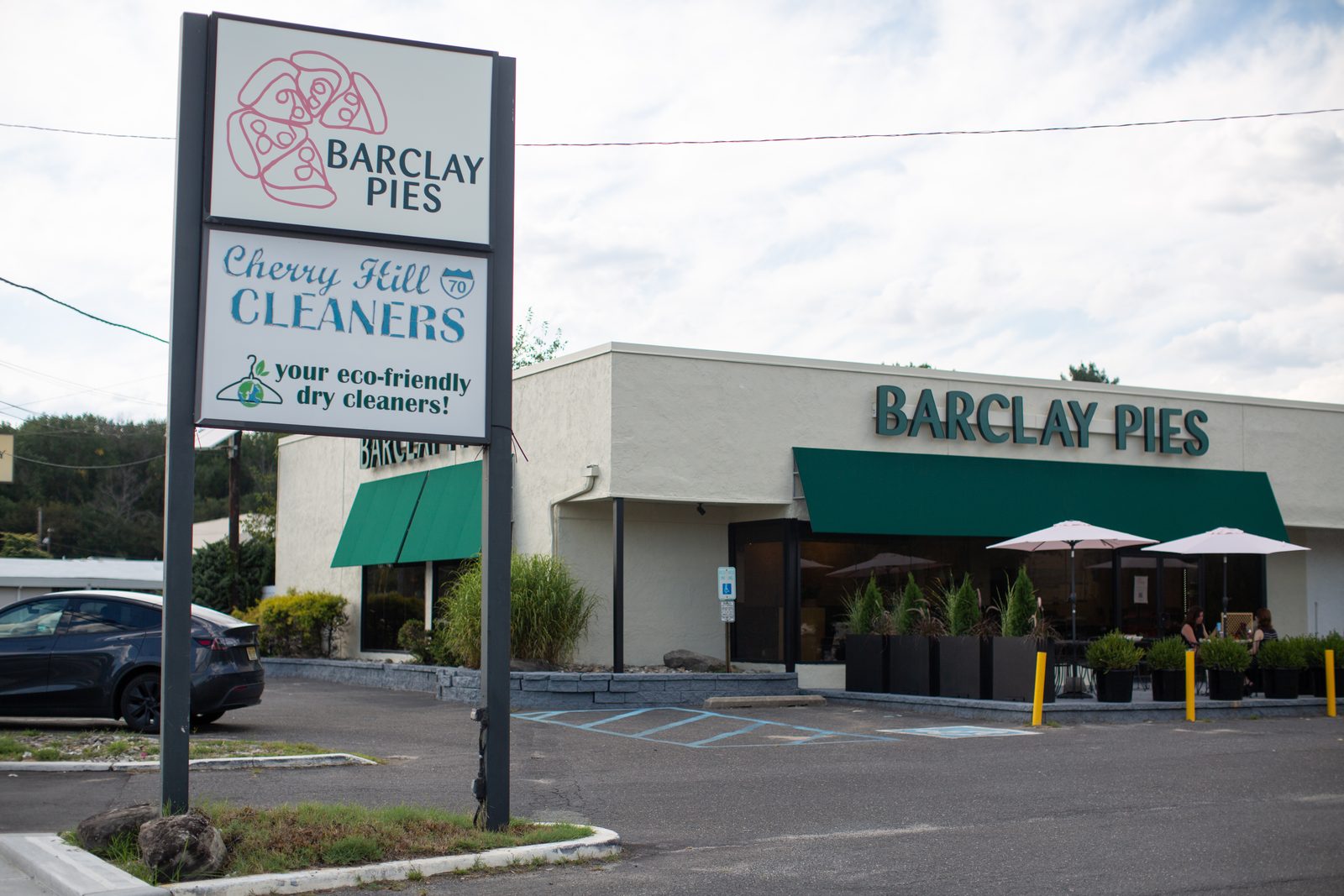 The Barclay Pies storefront on Route 70 in Cherry Hill